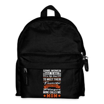 Some Women Basketball Player Mom - Kids' Backpack - black - Front