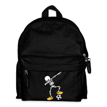 Dab dabbing squelette Pays-Bas Orange Championnat d’Europe de football - Sac à dos Enfant - noir - Devant