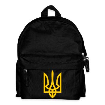 Ukraine - Kids' Backpack - black - Front