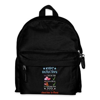 Children's Detective - Kids' Backpack - black - Front