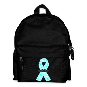 Awareness Blue November Ribbon - Kids' Backpack - black - Front