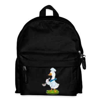 Cuisson du canard Cuillère à cuillère - Sac à dos Enfant - noir - Devant