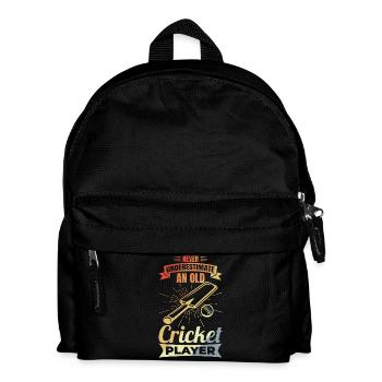 Cricket Grandfather - Kids' Backpack - black - Front