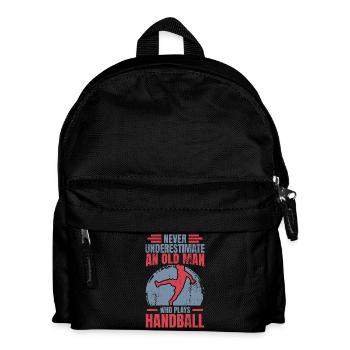 Handball Grandfather - Kids' Backpack - black - Front