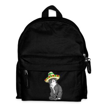 Sombrero de chat - Sac à dos Enfant - noir - Devant