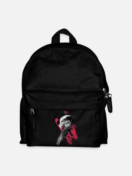 Trash Polka // Illustration - Kids' Backpack - black