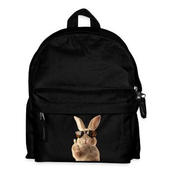 Süße Osterhase - Kinder Rucksack - Schwarz - Vorne