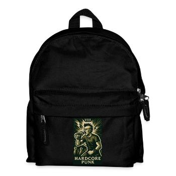 Punk hardcore (Carte VIII) - Sac à dos Enfant - noir - Devant