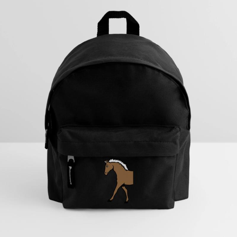 Half Horse Front Part Front Half Front Goes Kids' Backpack