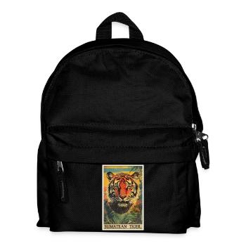 Tigre de Sumatra - Sac à dos Enfant - noir - Devant