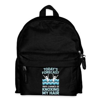 Synchronschwimmen Kunstschwimmen Wassersport - Kinder Rucksack - Schwarz - Vorne