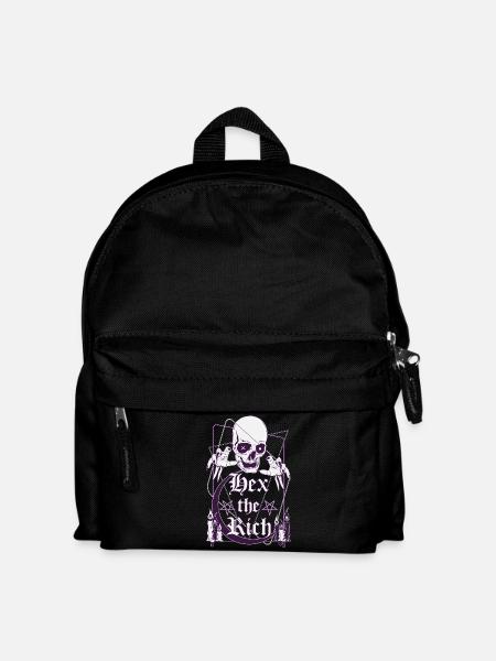 Hex the Rich - Kids' Backpack - black