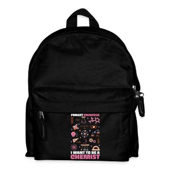 Chemie Träume: I Want to Be a Chemist - Kinder Rucksack - Schwarz - Vorne