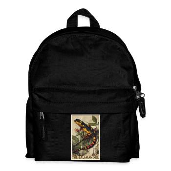 Fire Salamander Salamander - Kids' Backpack - black - Front