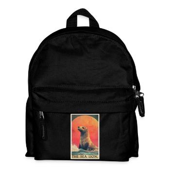 Sea Lions Sea Lion - Kids' Backpack - black - Front