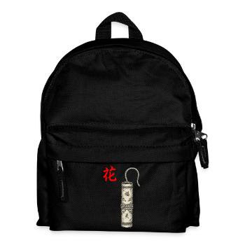 Firecracker Chinesisch - Kinder Rucksack - Schwarz - Vorne