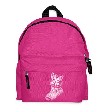 Kitten - Kids' Backpack - fuchsia - Front
