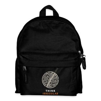 Think Irregular: Labyrinth Ladder - Kids' Backpack - black - Front