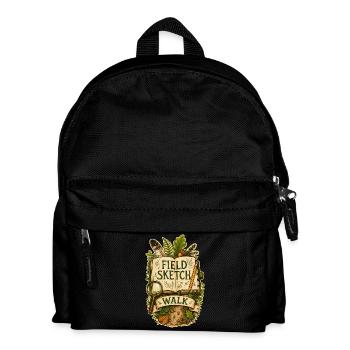 FIELD SKETCH WALK - Kids' Backpack - black - Front