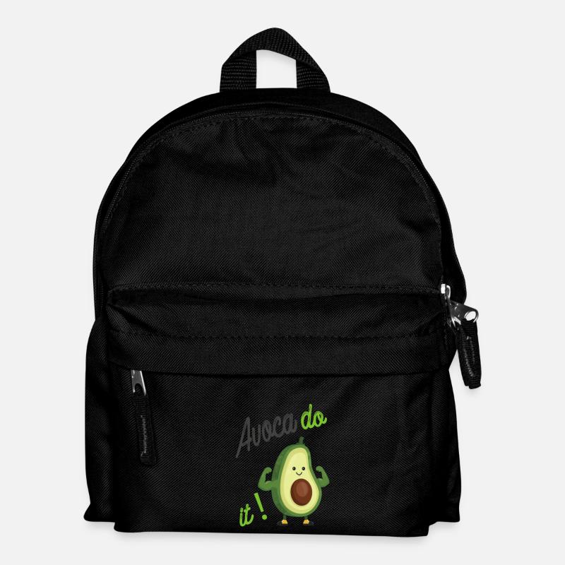 Avocado it! - Kinder Rucksack - Schwarz