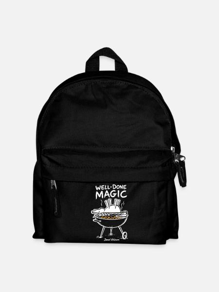Magischer Grillzauber - Kinder Rucksack - Schwarz