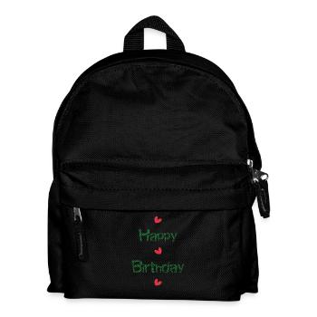 ALLES GUTE ZUM GEBURTSTAG!. ALLES GUTE ZUM GEBURTSTAG!. JAHRESTAG. - Kinder Rucksack - Schwarz - Vorne