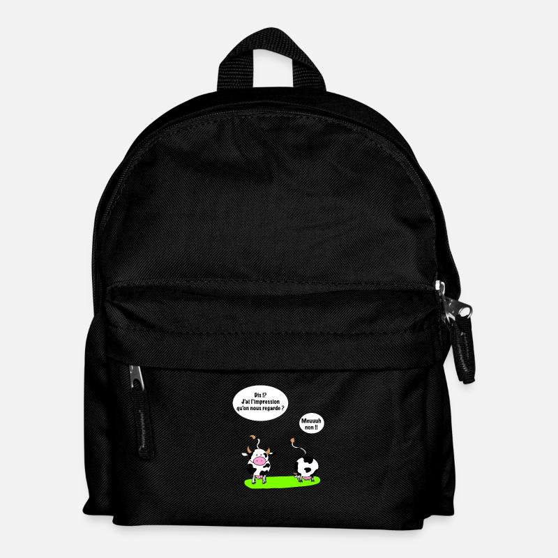 La vache - Sac à dos Enfant - noir