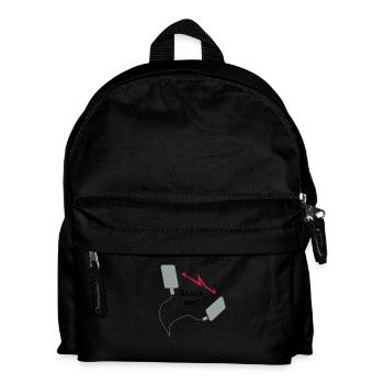 Defibrillator - Shock me! - Kinder Rucksack - Schwarz - Vorne