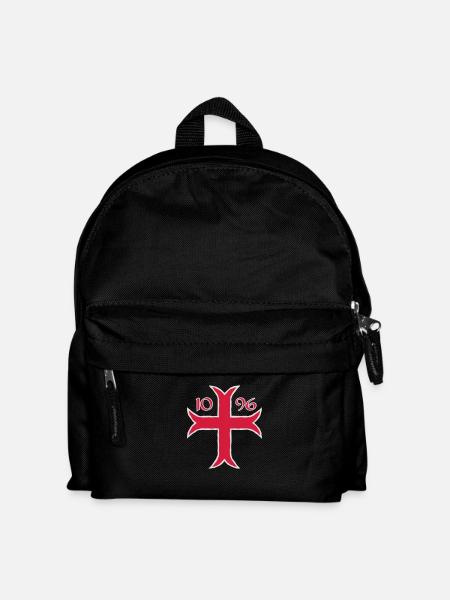 Kreuzzug Kreuz - Kinder Rucksack - Schwarz