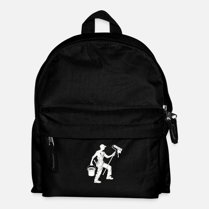 maler und lackierer - Kinder Rucksack - Schwarz