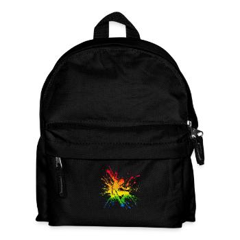 dance dancers Swing street break Dance cool fun - Kids' Backpack - black - Front