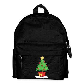 Christmas Tree - Kids' Backpack - black - Front