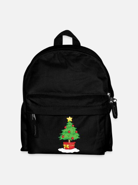 Christmas Tree - Kids' Backpack - black