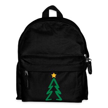 arbre - Sac à dos Enfant - noir - Devant