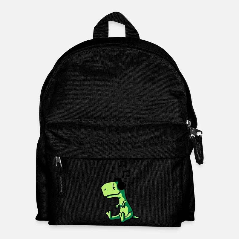 T-Rex Music - Kinder Rucksack - Schwarz
