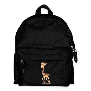 Kuschel-Zoo Giraffe 2 - Kinder Rucksack - Schwarz - Vorne