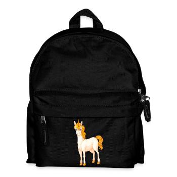 licorne - Sac à dos Enfant - noir - Devant