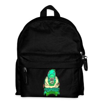 Zombie Gorilla - Kids' Backpack - black - Front