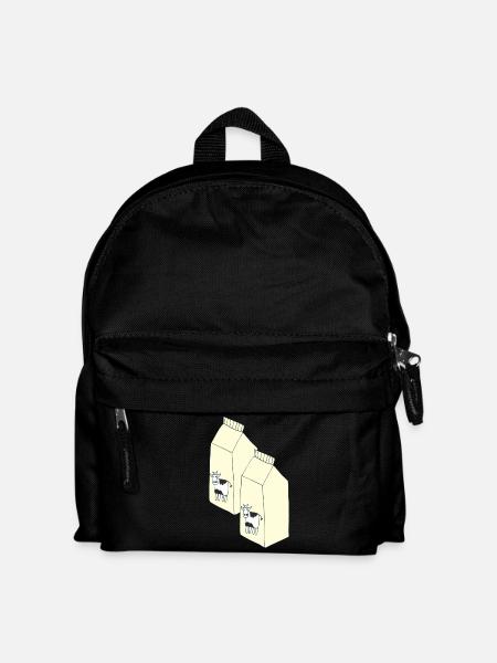 tetrapack milch - Kinder Rucksack - Schwarz