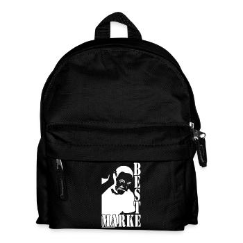 best brand man - Kids' Backpack - black - Front
