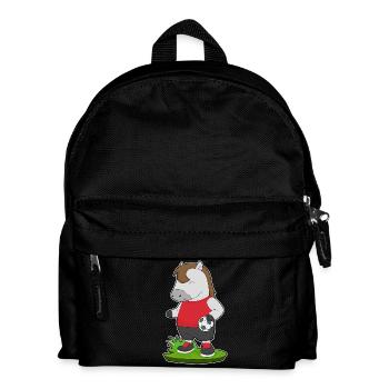 Horse Handball Player Handball - Kids' Backpack - black - Front
