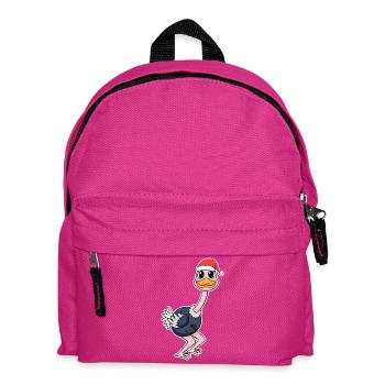 Strauß Weihnachten - Kinder Rucksack - Fuchsia - Vorne
