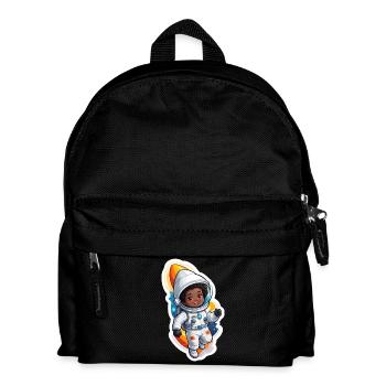 AstronauIN space - Kids' Backpack - black - Front