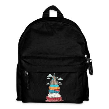 Betten Burgen Bauer - Kinder Rucksack - Schwarz - Vorne