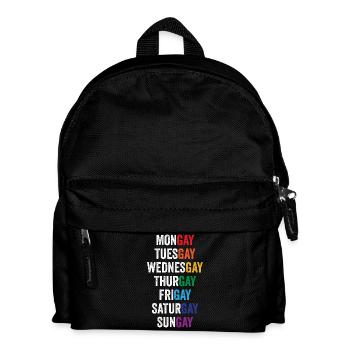 Mois de la fierté LGBT - Mongay, mardi... - Sac à dos Enfant - noir - Devant