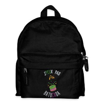 Ich kann nicht, ich habe gebaut - Kinder Rucksack - Schwarz - Vorne