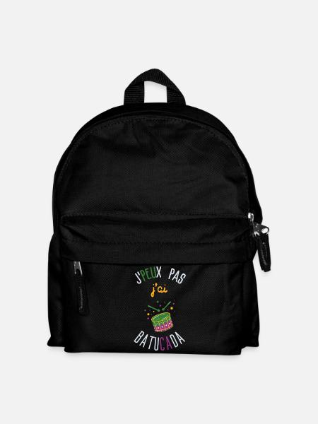 Ich kann nicht, ich habe gebaut - Kinder Rucksack - Schwarz