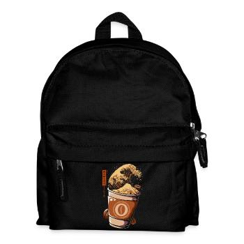 Kanagawa japon café emporter - Sac à dos Enfant - noir - Devant