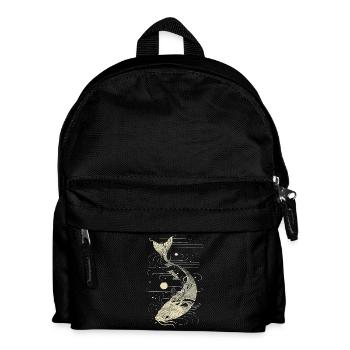 Graphique Poisson - Sac à dos Enfant - noir - Devant
