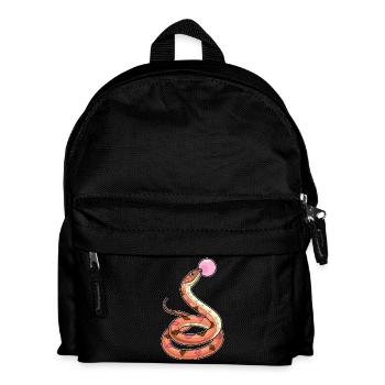 Schlange Kaugummi - Kinder Rucksack - Schwarz - Vorne